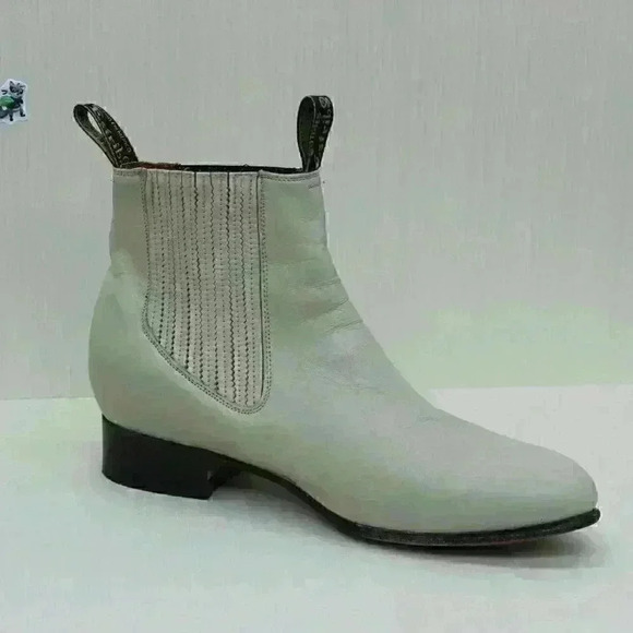 El Estribo Men’s Tan Leather Ankle Boots Size US 8.5 - Picture 4 of 11